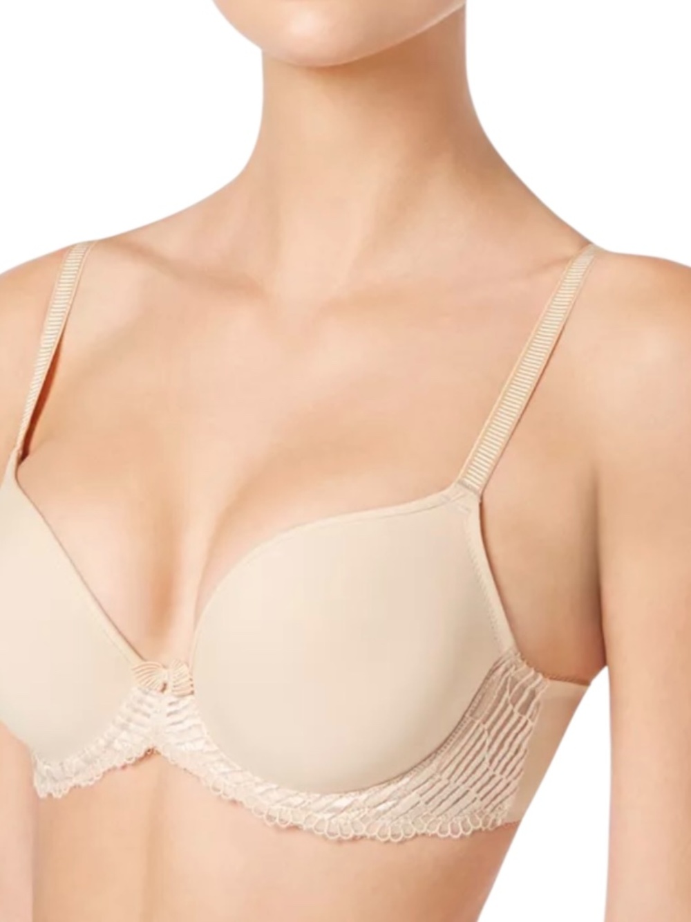 Wacoal La Femme Contour Underwire Bra Women's Bra Natural Nude 32D - NWT - Picture 2 of 3
